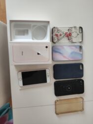 islenmis iphone kreditle: IPhone 8, 64 GB, Qızılı, Simsiz şarj