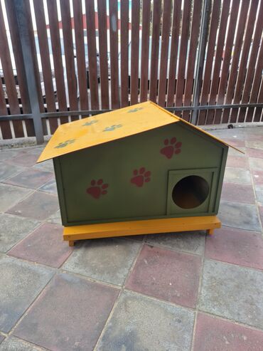 Yuvalar: Məhsul: Ev heyvanları üçün taxta evlər Təsvir: - Müxtəlif ölçü və — 25