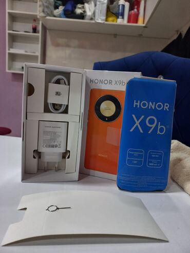 Honor X9b, 256 GB, rəng - Qırmızı, Zəmanət, Barmaq izi, İki sim kartlı