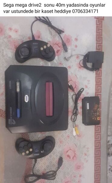сколька стоит плейстейшен 4: Sega mega drive 2 unvan bine savxoz