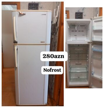 Separatorlar: 2 qapılı Samsung Soyuducu Satılır, rəng - Ağ