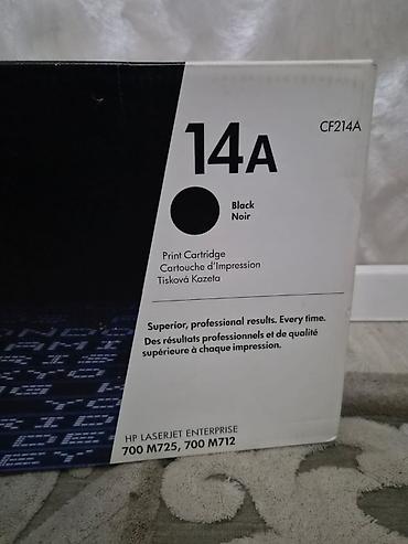 printer laserjet: Kartric Orijinal "HP 14 A (CF 214 A)" Yenidir 1 ədəd Orginaldır — 5