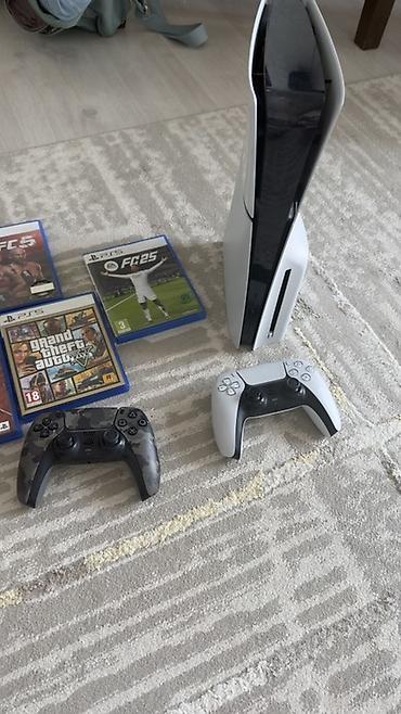 xbox one slim: PlayStation 5 (версия с дисководом) + комплект игр и 2 геймпада В — 1