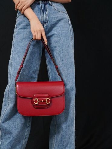 сумка красная: Новая шикарная сумка под Гуччи всего за 2000 сом