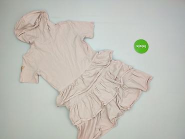 used item: Sukienka z kapturem VELSATINO – rozmiar S - Kolor: jasny pudrowy róż — 3