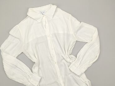 sukienki biała długi rękaw: Shirt, M (EU 38), condition - Good