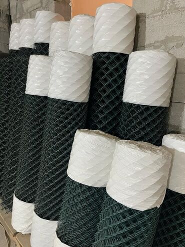 Сетка рабица: Сетка рабица, Длина: 10 м, Новый — 7