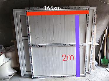 qapı paneli: Plastik (PVC) karkaslı panelli konstruksiyalar dəsti - Material: ağ — 4