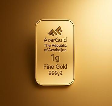 Zərgərlik əşyaları: AzerGold qızıl külçə – 1 qram - Marka: AzerGold (The Republic of — 3