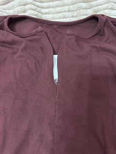 lining s: Лонгслив, цвет - Бордовый, XS, M — 2
