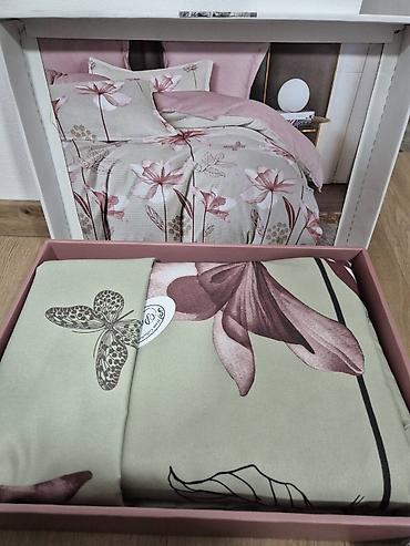 Posteljina: Posteljina bračni set – Perla’s - Dimenzije: - Čaršaf: 240 x 260 cm — 9