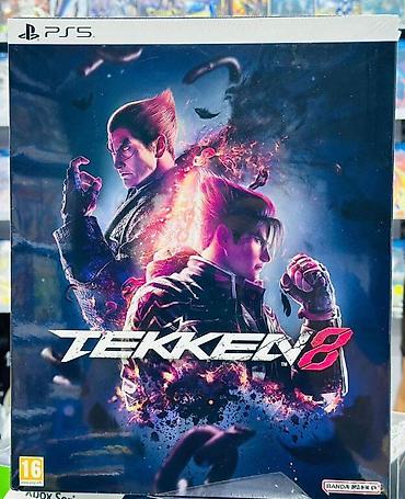 disk ps: PS 5 "Tekken 8" oyun diski 🔵 Disklər yeni, orginal, qablaşdırmadadır — 2