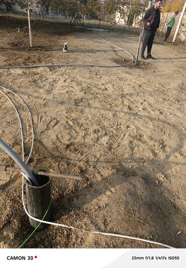 Su təchizatı: Qazma-quyu suyu çıxarma və drenaj xidməti - Həyət, bağ və sahələrdə — 3