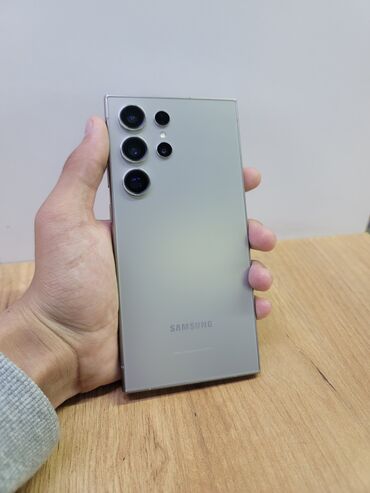 Samsung: Samsung Galaxy S24 Ultra, Б/у, 256 ГБ, 2 SIM, eSIM