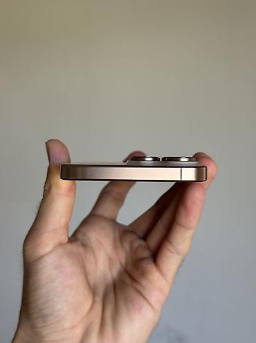mini iphone: IPhone 16 Pro Max, Б/у, 256 ГБ, Desert Titanium, Коробка, 90 % — 7
