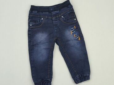 Jeansowe: Spodnie jeansowe, 2-3 lat, 98, stan - Bardzo dobry