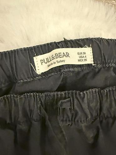 pull and: Брюки Карго, Осень-весна, Хлопок, Б/у, S — 4