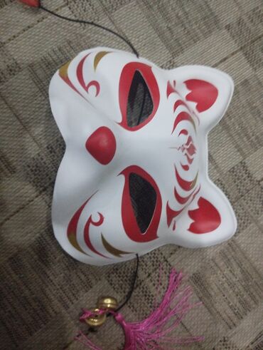 фирменные погремушки: Продам маску анбу детскую брал за 600 есть ленточки и погремушки