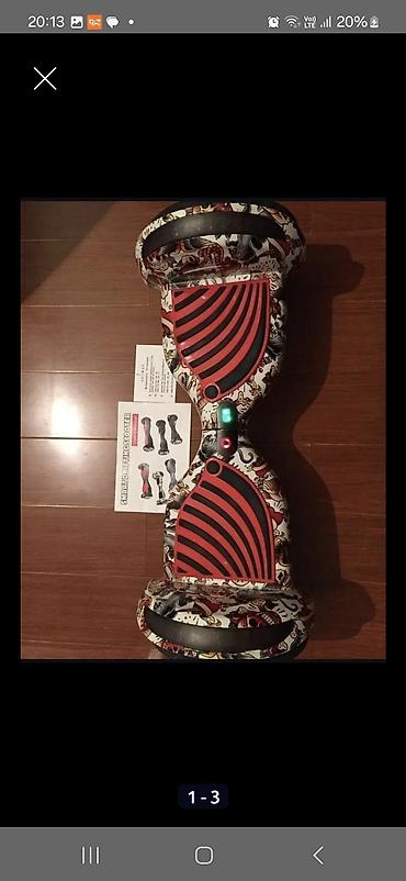 Özünü tarazlayan elektrikli hoverboard/smart balans skuter - Dizayn