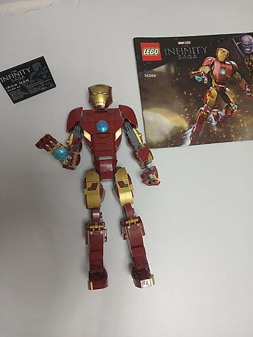 Oyuncaq fiqurlar: LEGO Marvel Studios The Infinity Saga Iron Man fiquru – 76206 Marvel — 4