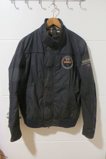 kožna jakna s: Jakna M (EU 38), bоја - Tamnoplava