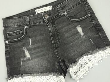 krótkie spodenki jeansowe damskie shein: Shorts, Amisu, L (EU 40), condition - Very good