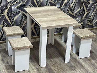 Masa və oturacaq dəstləri: Yeni, 4 stul — 15