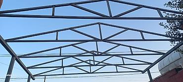 sandvic panel: Metal konstruksiya – ferma karkası - Profil borudan hazırlanmış — 1