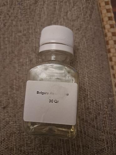 plaş kişi: Bvlgari Aqva Marine – 30 qr Qramı 2 azn - Şüşə qabda ətir ekstraktı - — 1