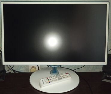 mani̇tor: Samsung T24D391 HDTV monitor. Hem monitor hem televizor. Kart yeri
