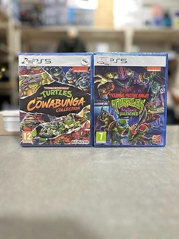 disk satisi: PS5 üçün "Turtles Mutants Unleashed" oyun diski ✅Taksit kartları — 1