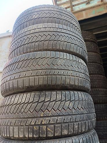 Шины 255 / 45 / R 20, Зима, Б/у, Комплект, Continental