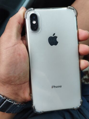 дисплей на iphone x: IPhone X, Серебристый, Чехол