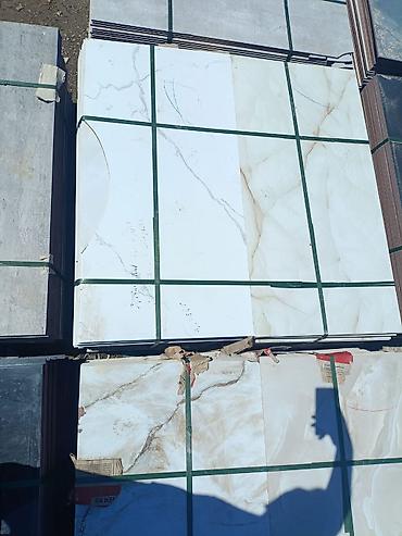 palet nədir: Keramik plitələr – iri ölçülü, mərmər naxışlı - Material: keramik - — 3