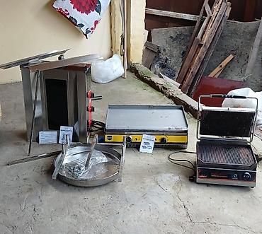 dönər stolu: 3 goz doner aparati salfan isdfade olnmyib Iz qara aparati salfan — 1