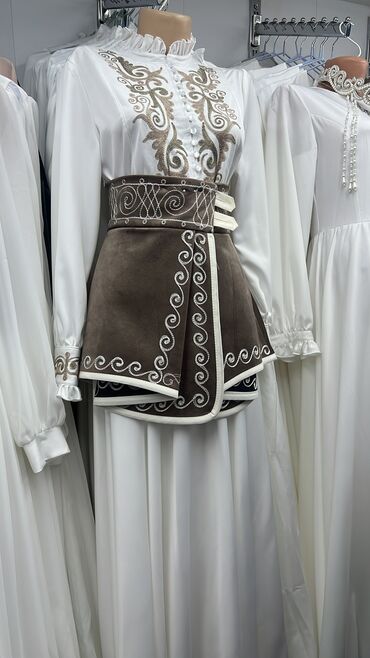 платье абайка: Кече көйнөгү, Узун модель, Жеңдери менен, XL