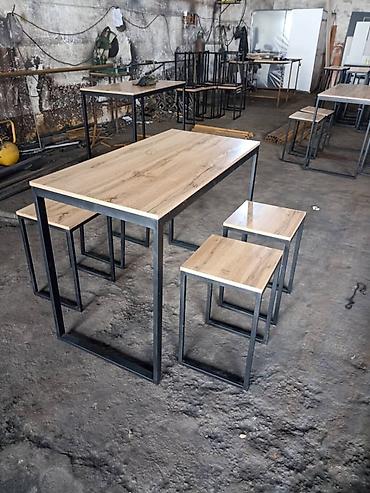 Кухонные столы и стулья: Кухонный стол и стул, Новый, Самовывоз, Бесплатная доставка, Платная доставка — 19