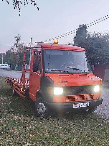 жесткий буксир для грузовых: Эвакуатор, Mercedes-Benz, 1994 г., Ломаная — 7