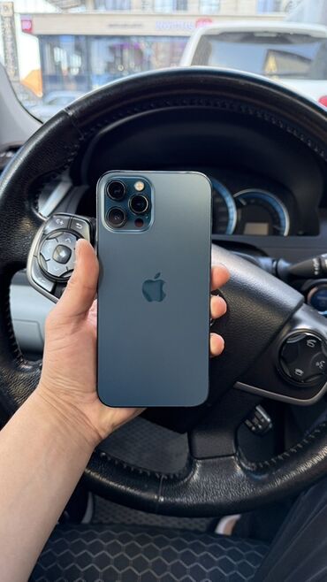 чехол для airpods про: IPhone 12 Pro Max, Б/у, 256 ГБ, Pacific Blue, Чехол, Защитное стекло, 78 %
