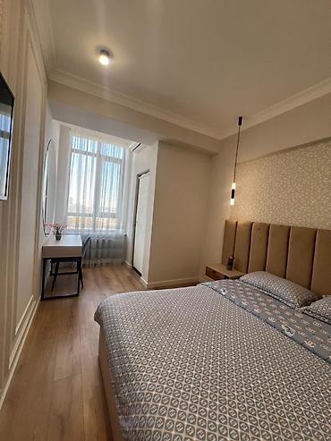 Посуточная аренда квартир: 2 комнаты, Душевая кабина, Постельное белье, Кондиционер — 3