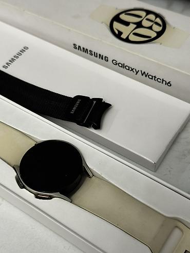 Акылдуу сааттар: Samsung Galaxy Watch6 Комплектация: - Смарт‑часы Samsung Galaxy — 3