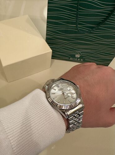 tək qaş brilliant üzük: Наручные часы, Rolex, цвет - Серый at lalafo.az tək qaş brilliant üzük: Наручные часы, Rolex, цвет - Серый