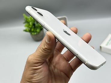 Мобильные телефоны и аксессуары: IPhone 11, Б/у, 64 ГБ, Белый, Защитное стекло, 72 % — 3