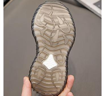 nike tech: Детские кроссовки со светящейся подошвой - Высокая модель с мягким — 9