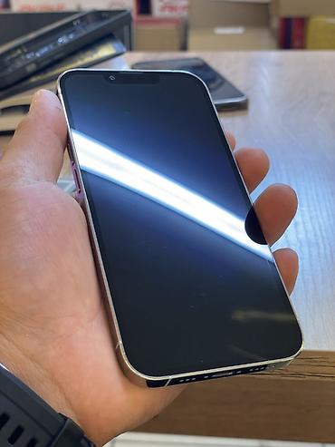 iphone x osh: IPhone 13 Pro, Б/у, 128 ГБ, Белый, Чехол, 87 % — 1