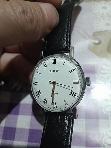 Антиквариат: Ультра тонкие часы ссср "Секонда" механика, новые, город ош — 7