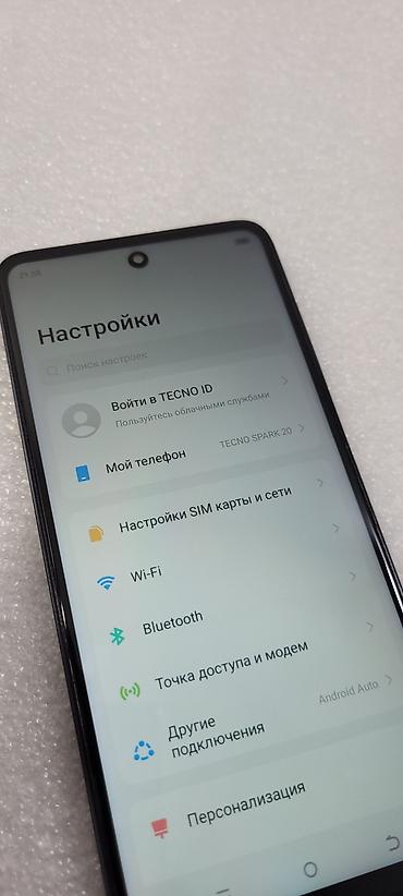 Tecno: Tecno Spark 20, Б/у, 256 ГБ, цвет - Серый, 2 SIM — 6