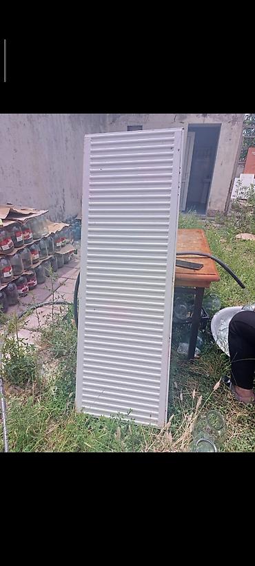 Ağ rəngli polad panel radiator - Tip: iki tərəfli konvektor lamelli