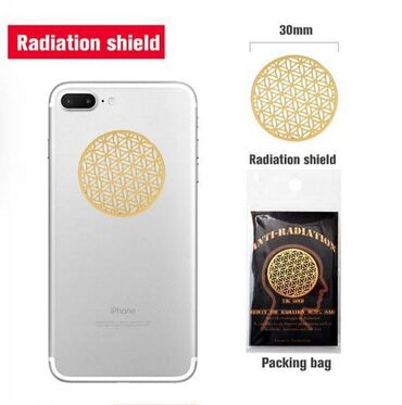 Перчатки, варежки: Антирадиационная наклейка для телефона / Anti-Radiation Sticker 📱✨