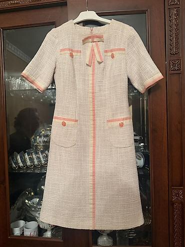 Dəstlər, kostyumlar: Qadın geyim dəsti və paltarlar 1) Qəhvəyi şifon 2 hissəli dəst - — 12